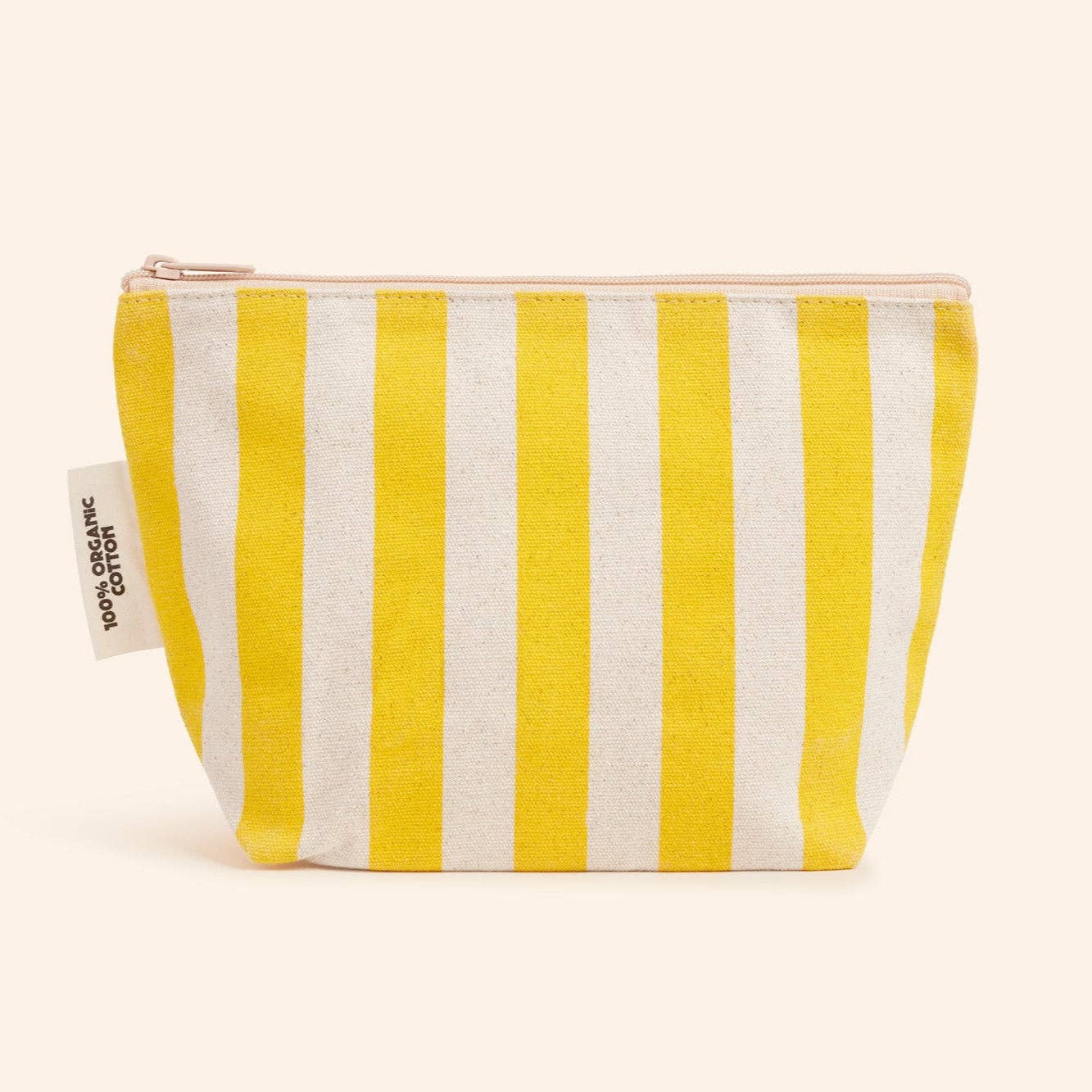 Organic Cotton Zipper Bags: Green