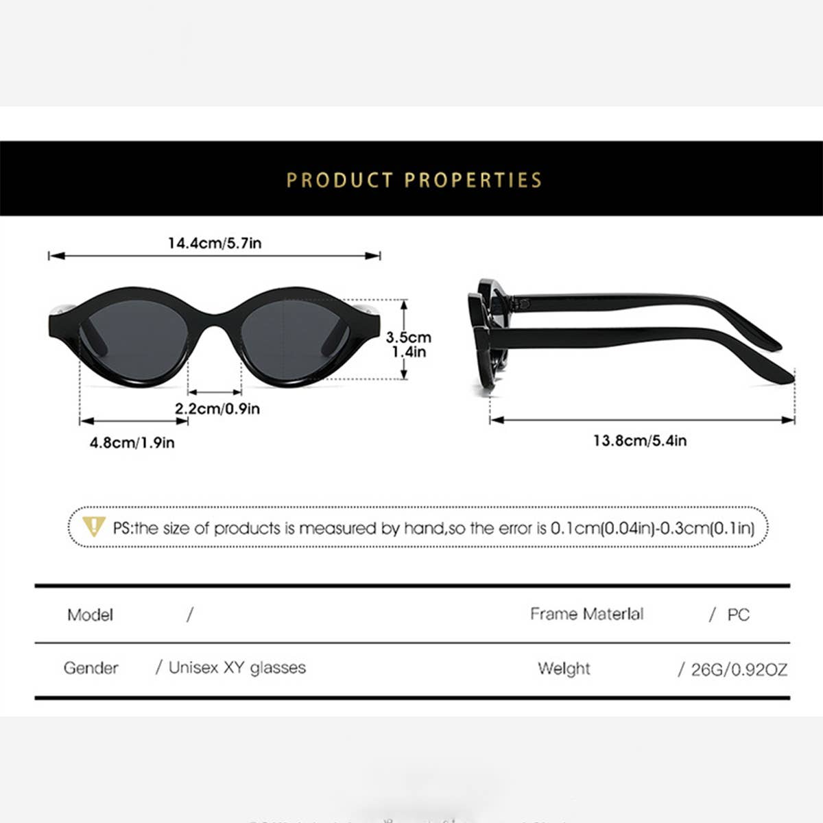 2024 NEW FASHION SMALL OVAL FRAME SUNGLASSES_CWASG0528: Green / (OS) 2