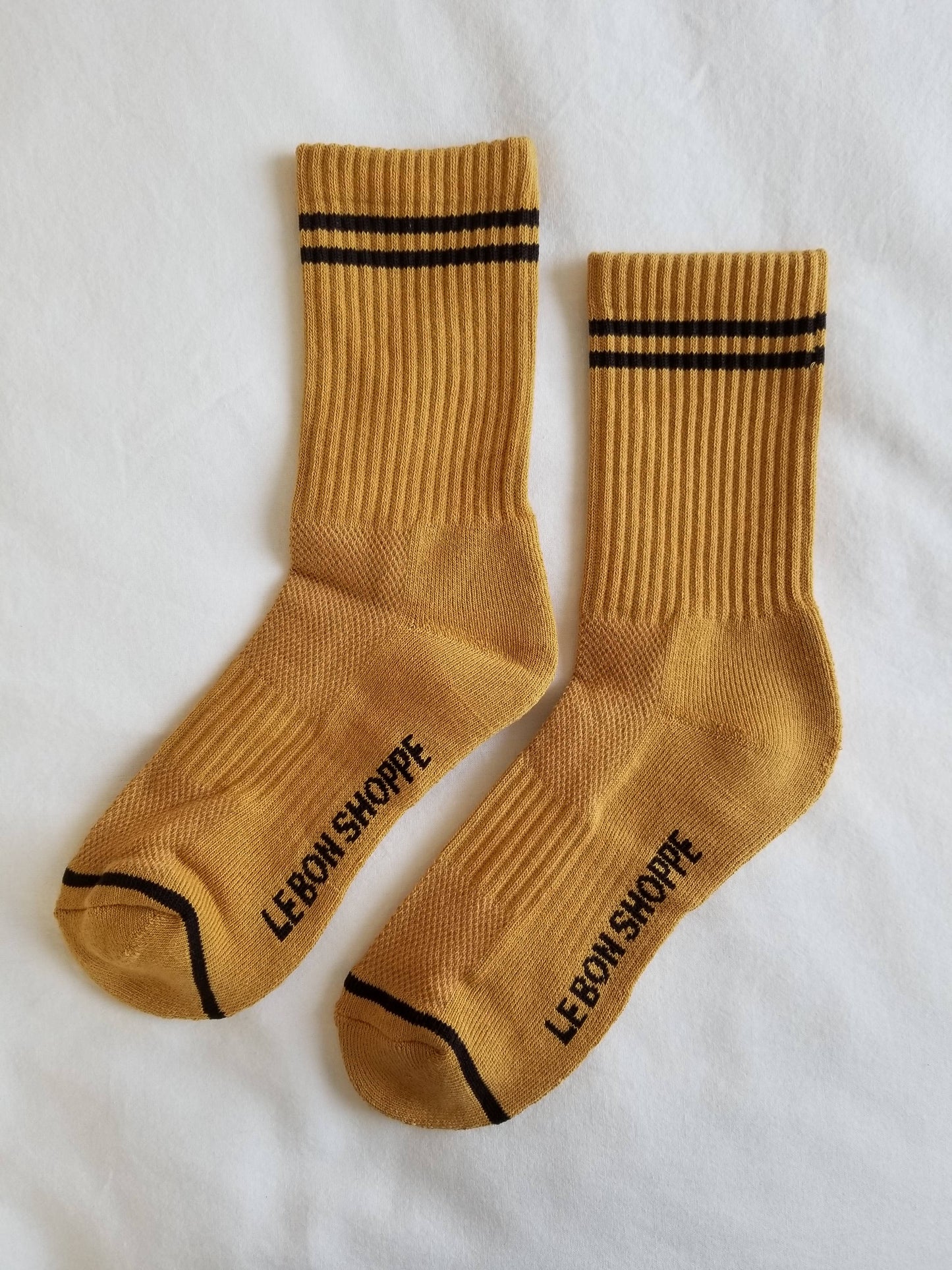 Boyfriend Socks: Powder Blue
