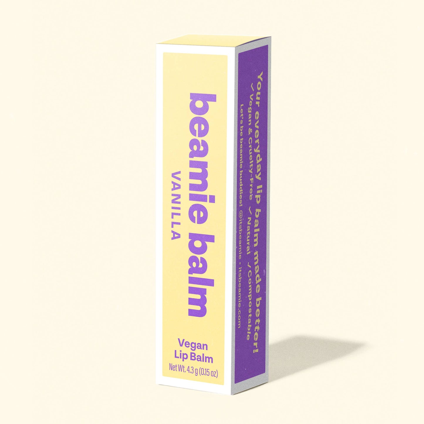 Vegan Lip Balm, Vanilla
