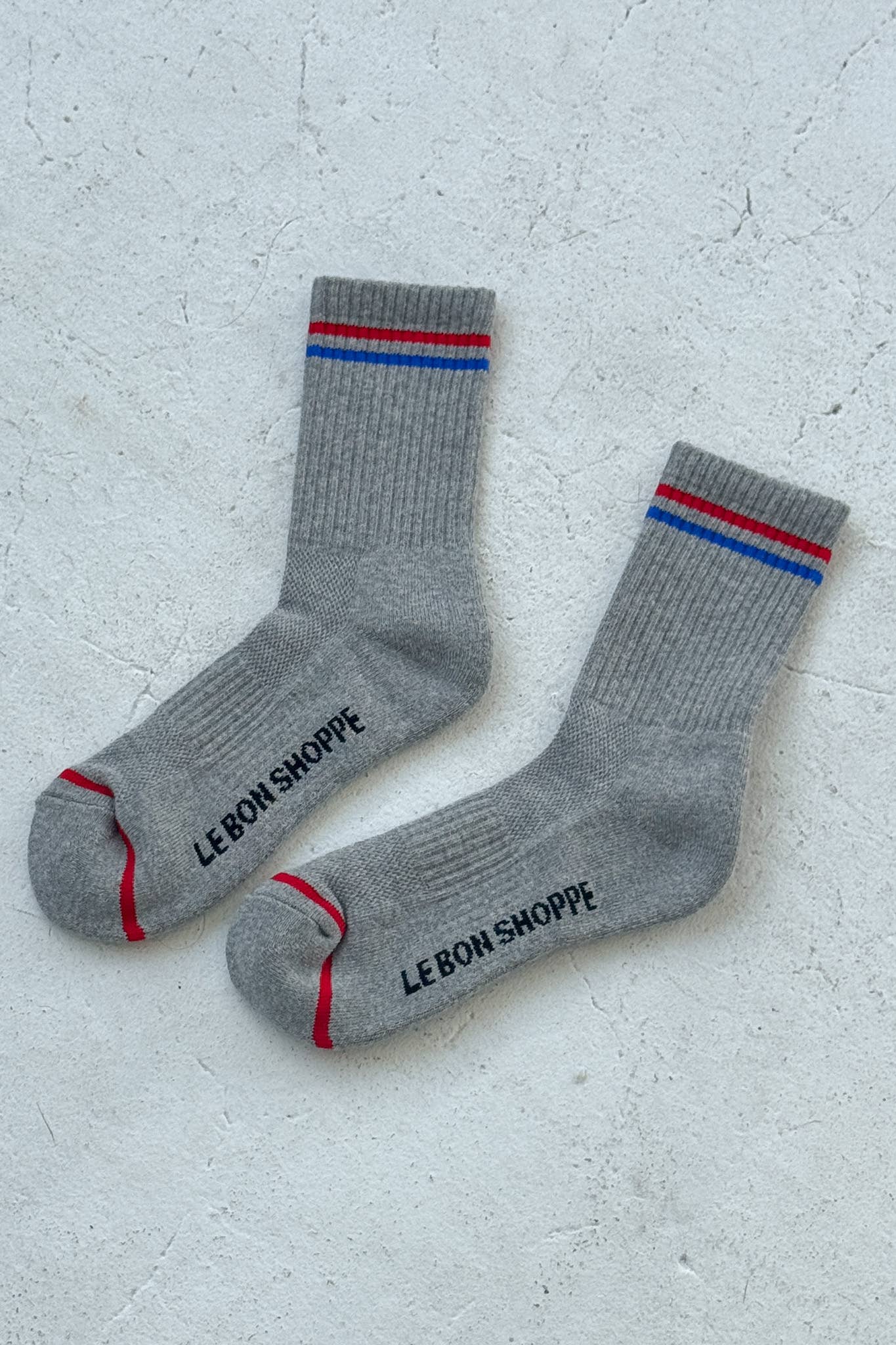 Boyfriend Socks: Powder Blue