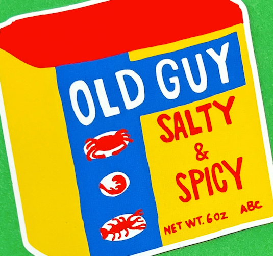 OLD GUY STICKER