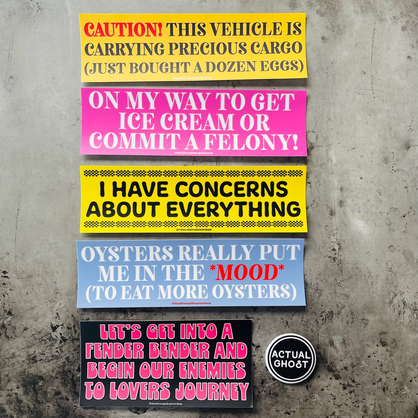 I have concerns about everything Bumper Sticker