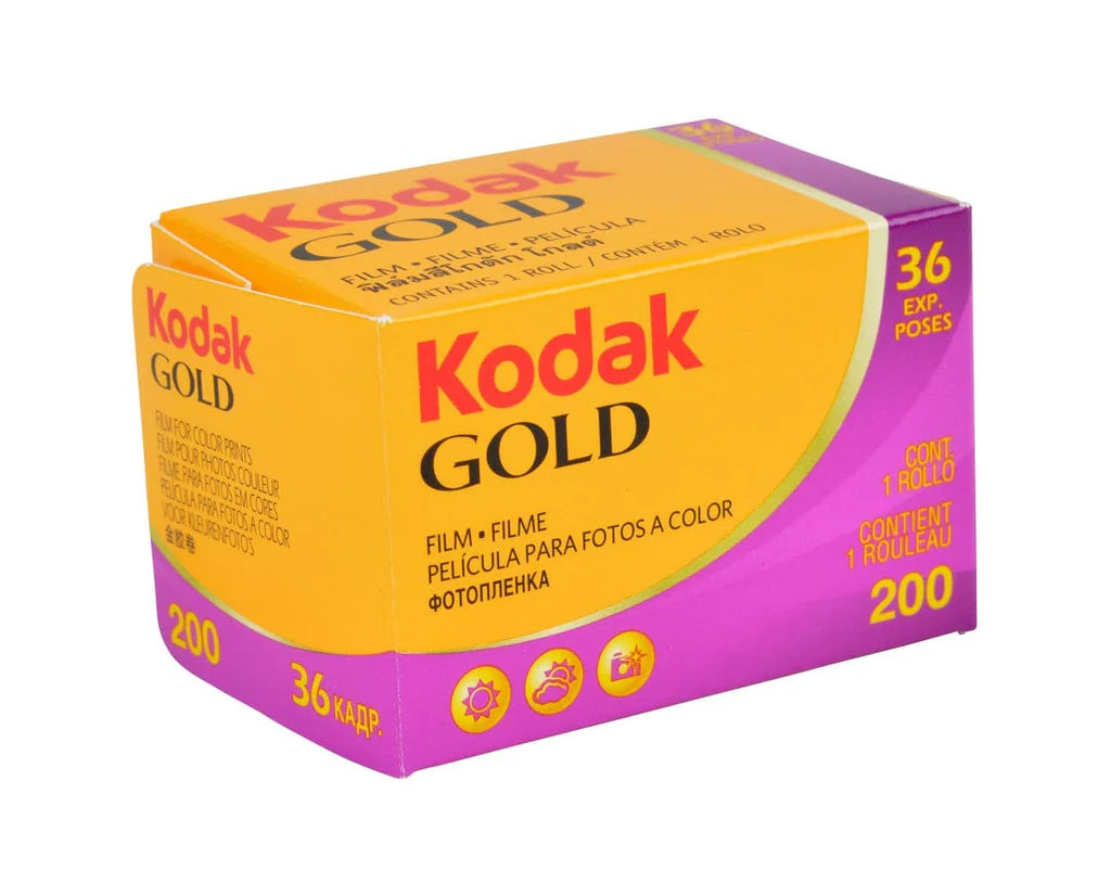 Gold 200 Color Negative Film, 35mm - 36 exp. Roll