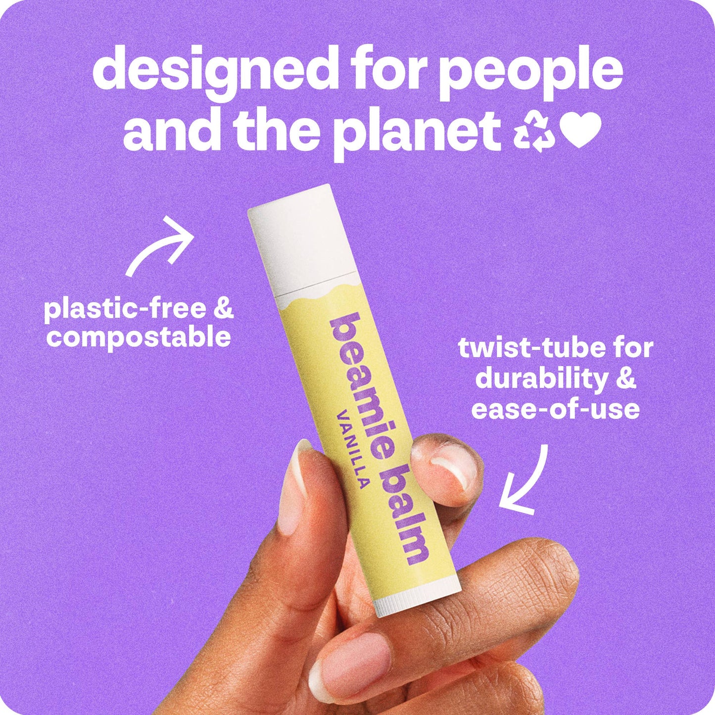 Vegan Lip Balm, Sweet Mint