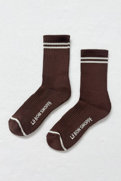 Boyfriend Socks: Powder Blue