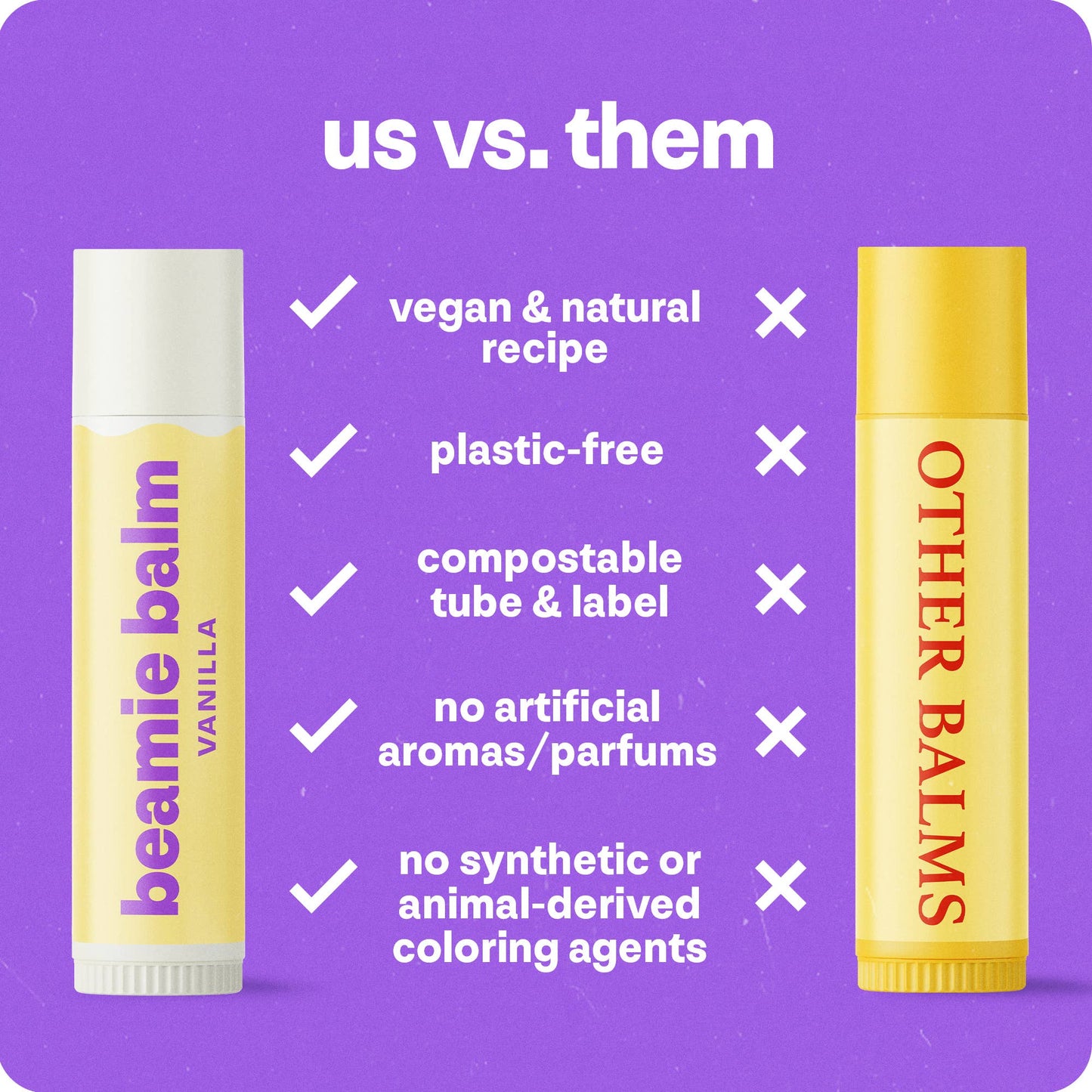 Vegan Lip Balm, Unscented