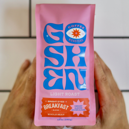 Bright Eyed Breakfast Light Roast Coffee Whole Bean, Ground: Whole Bean / 12 oz