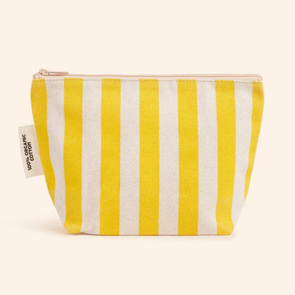 Organic Cotton Zipper Bags: Green