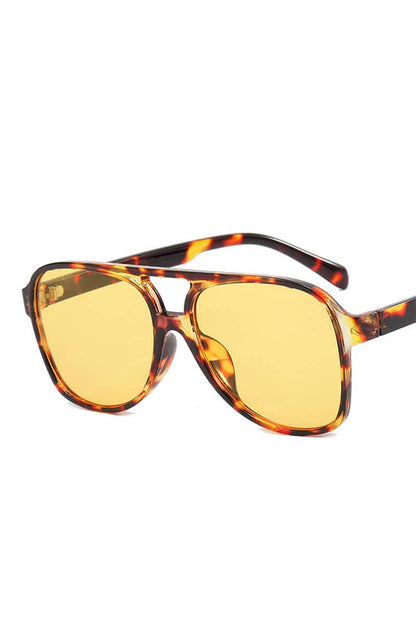 Vintage Double Bridge Aviator Sunglasses_CWASG0113: LEOPARDBLUE / (OS) 1