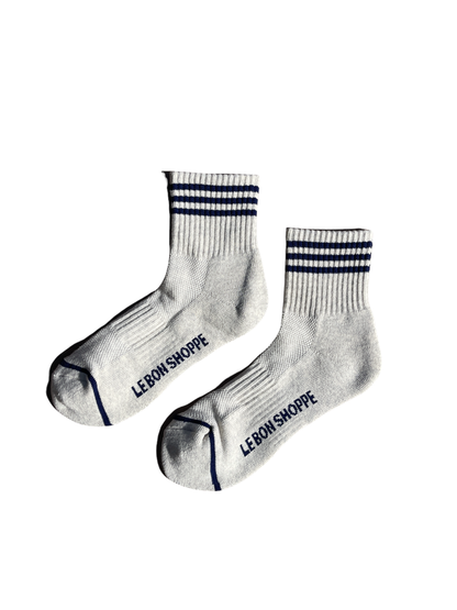 Girlfriend Socks: Grey