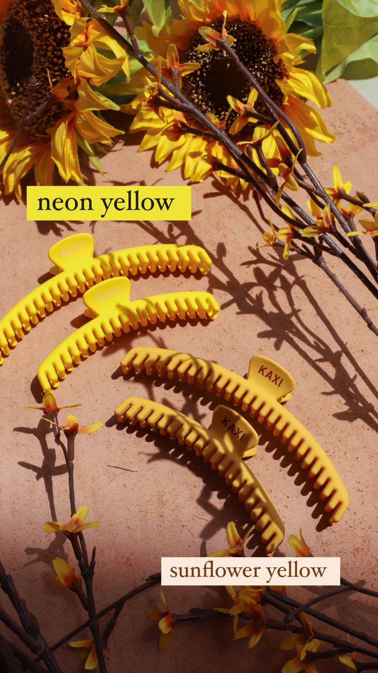MATTE ORIGINAL HOLD EVERYTHING CLAW (21  COLORS): NEON YELLOW