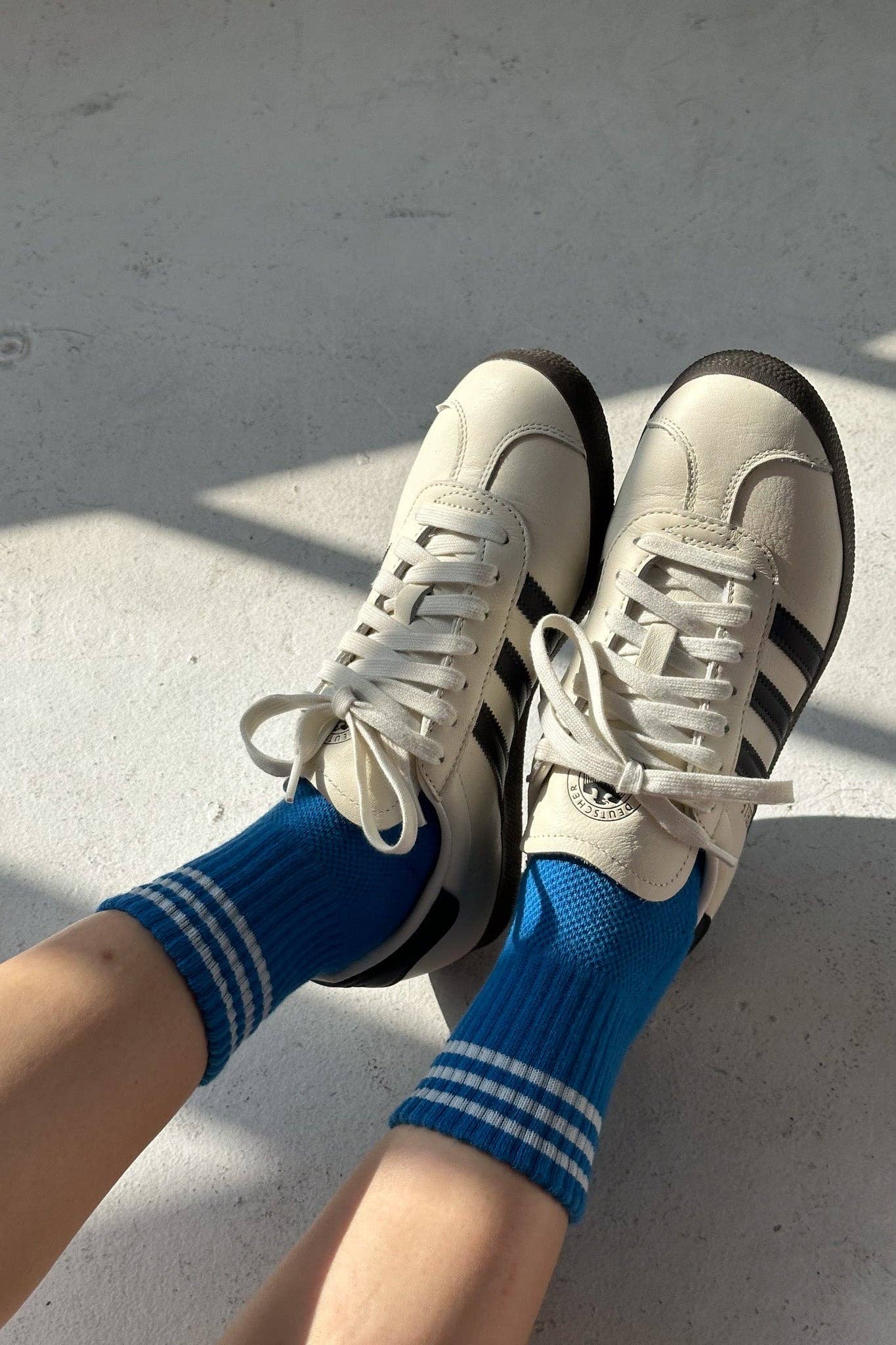 Girlfriend Socks (wholesale): Royal Blue
