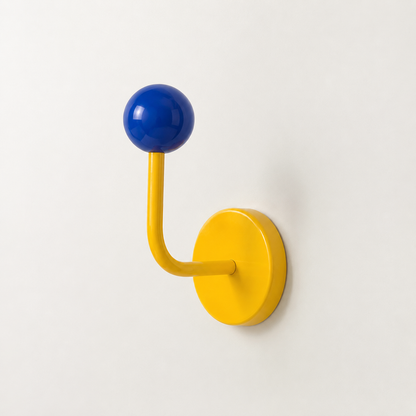 Color Block Magnetic Hook for Bags, Clothes and Hats: Cream and Red
