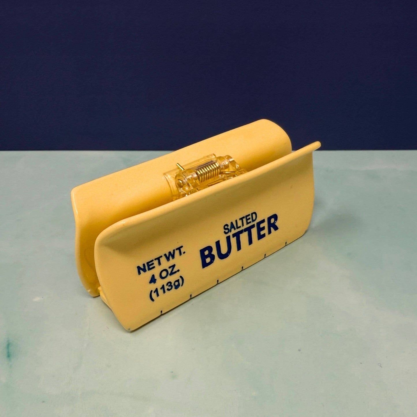 Salted Yellow Butter Stick Hair Claw Clip – Foodie Gift