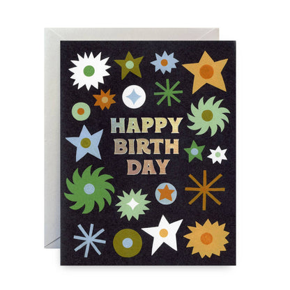 Starry Birthday Card 