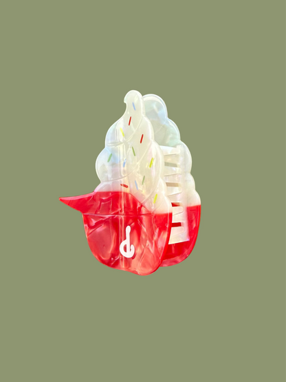Phillies Ice Cream Hair Claw Clip