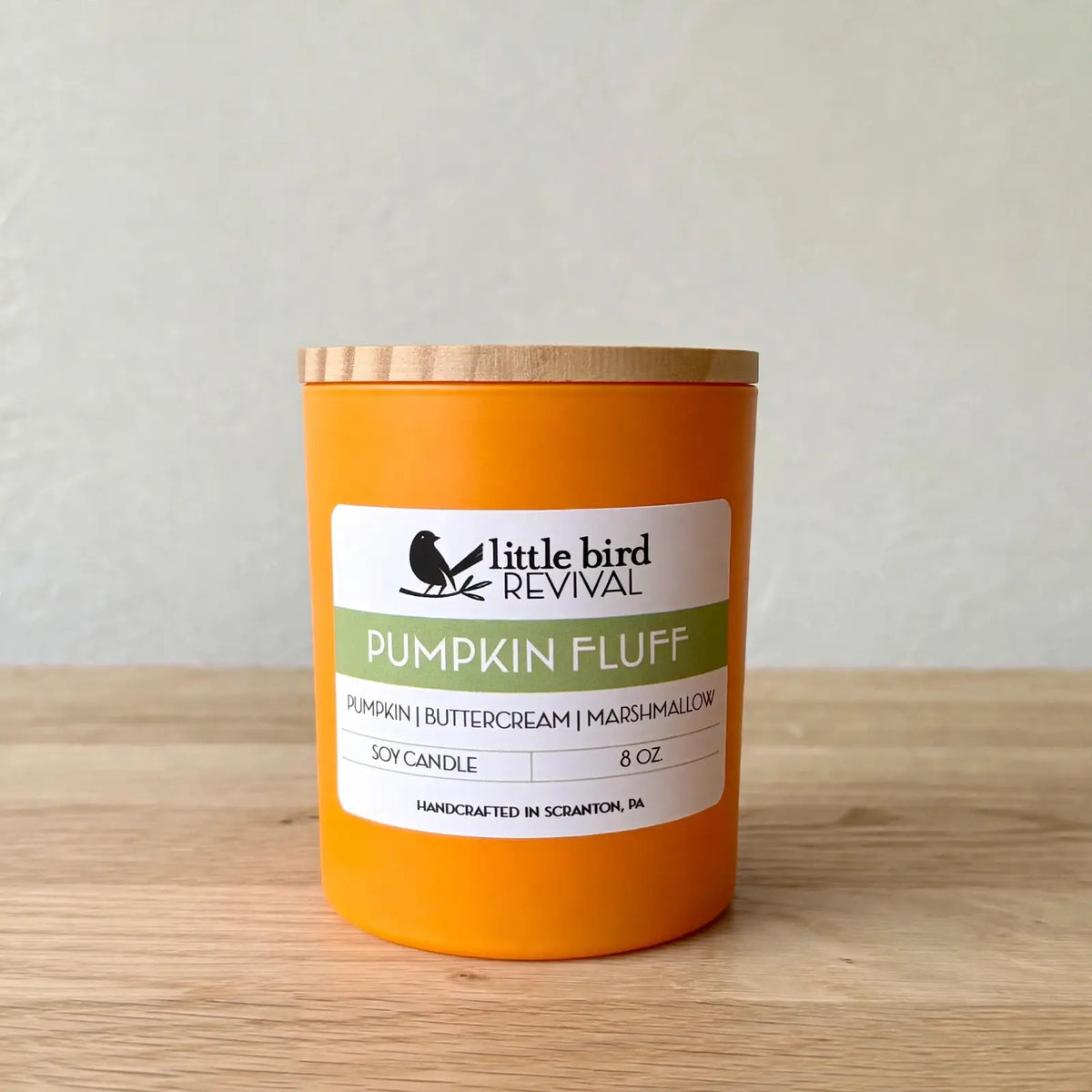 Pumpkin Fluff | Pumpkin + Buttercream | 8 oz Candle