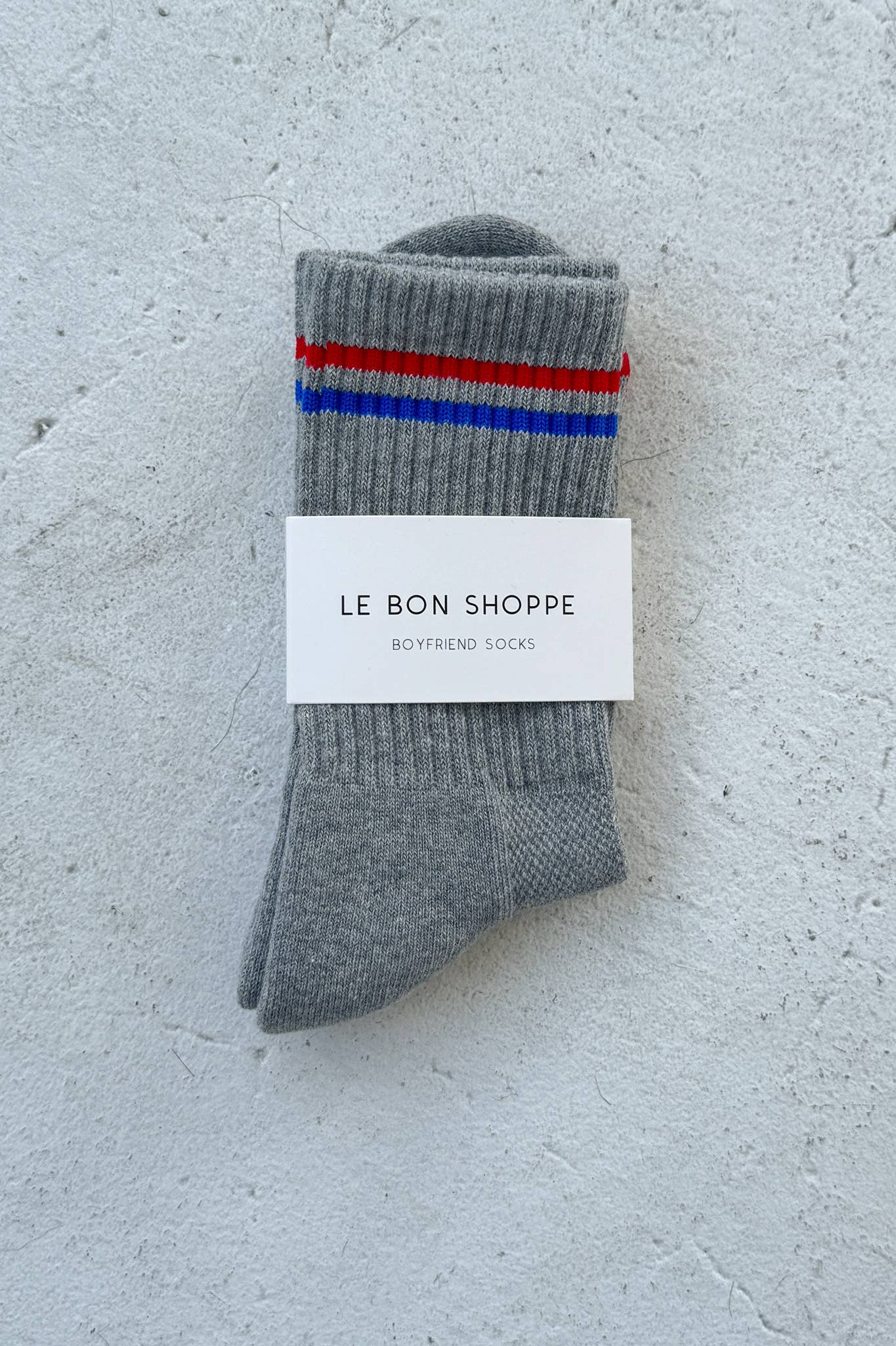 Boyfriend Socks: Powder Blue
