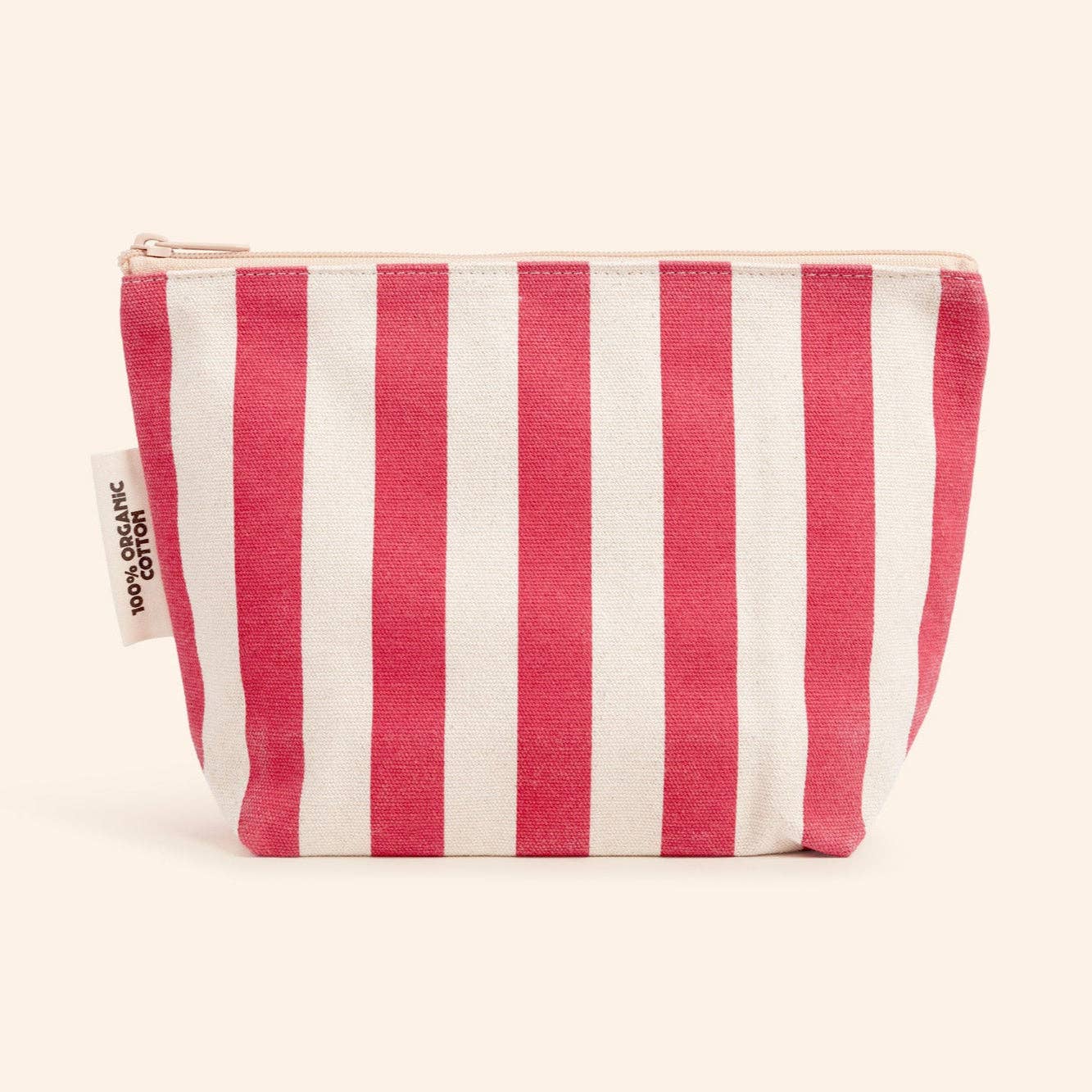 Organic Cotton Zipper Bags: Green