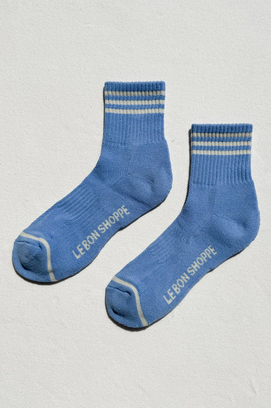 Girlfriend Socks (wholesale): Parisian Blue