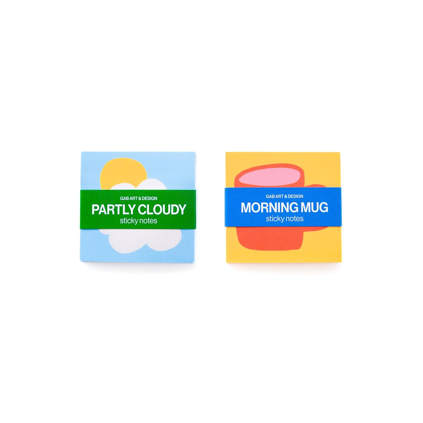 Morning mug sticky notes