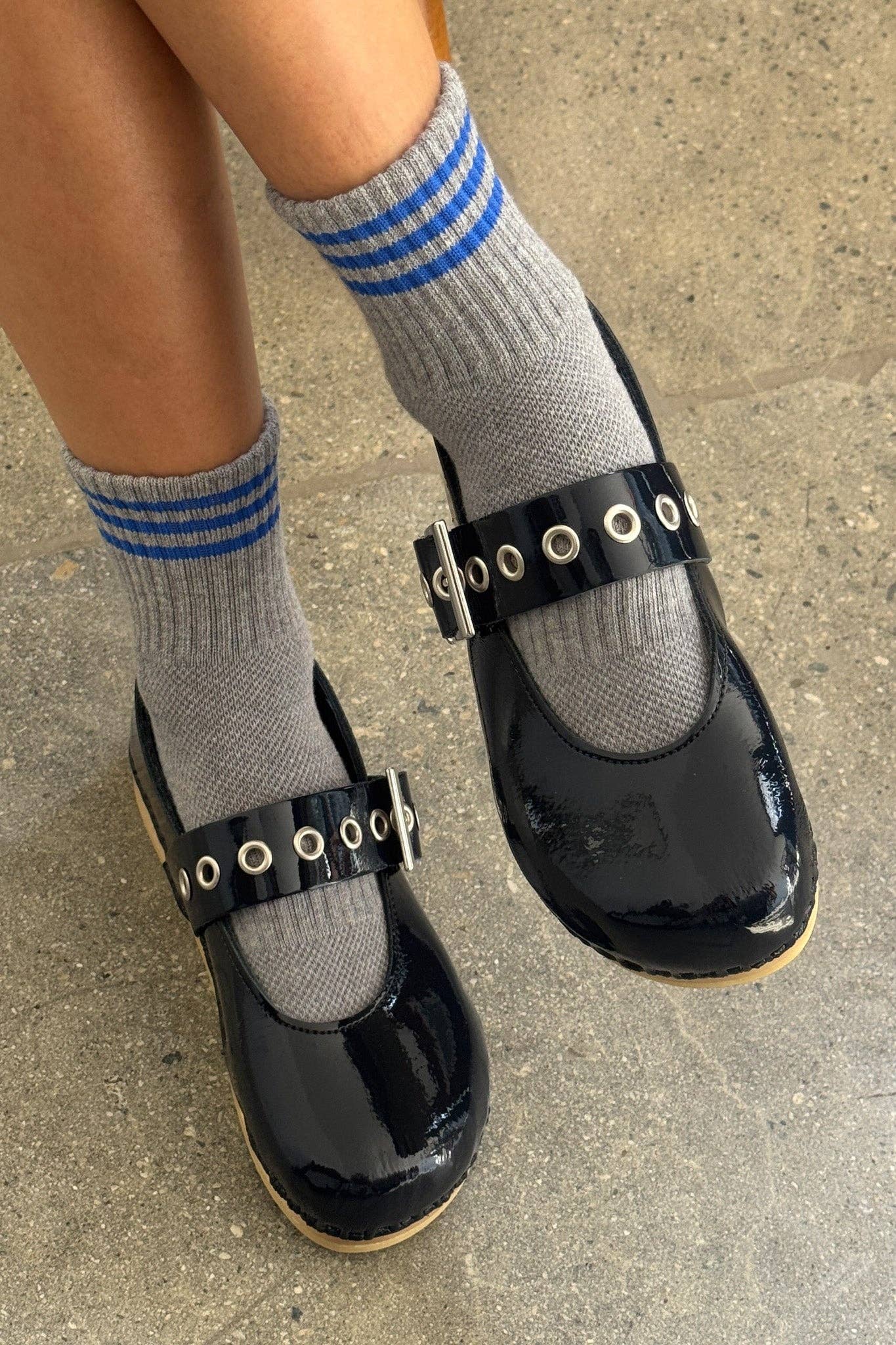 Girlfriend Socks (wholesale): Parisian Blue