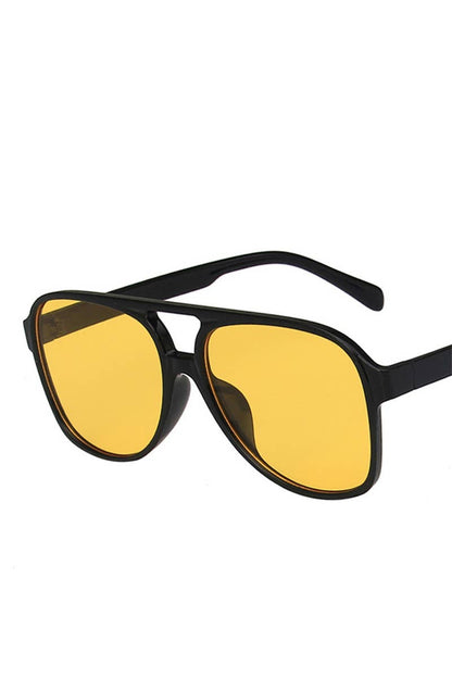 Vintage Double Bridge Aviator Sunglasses_CWASG0113: LEOPARD / (OS) 1