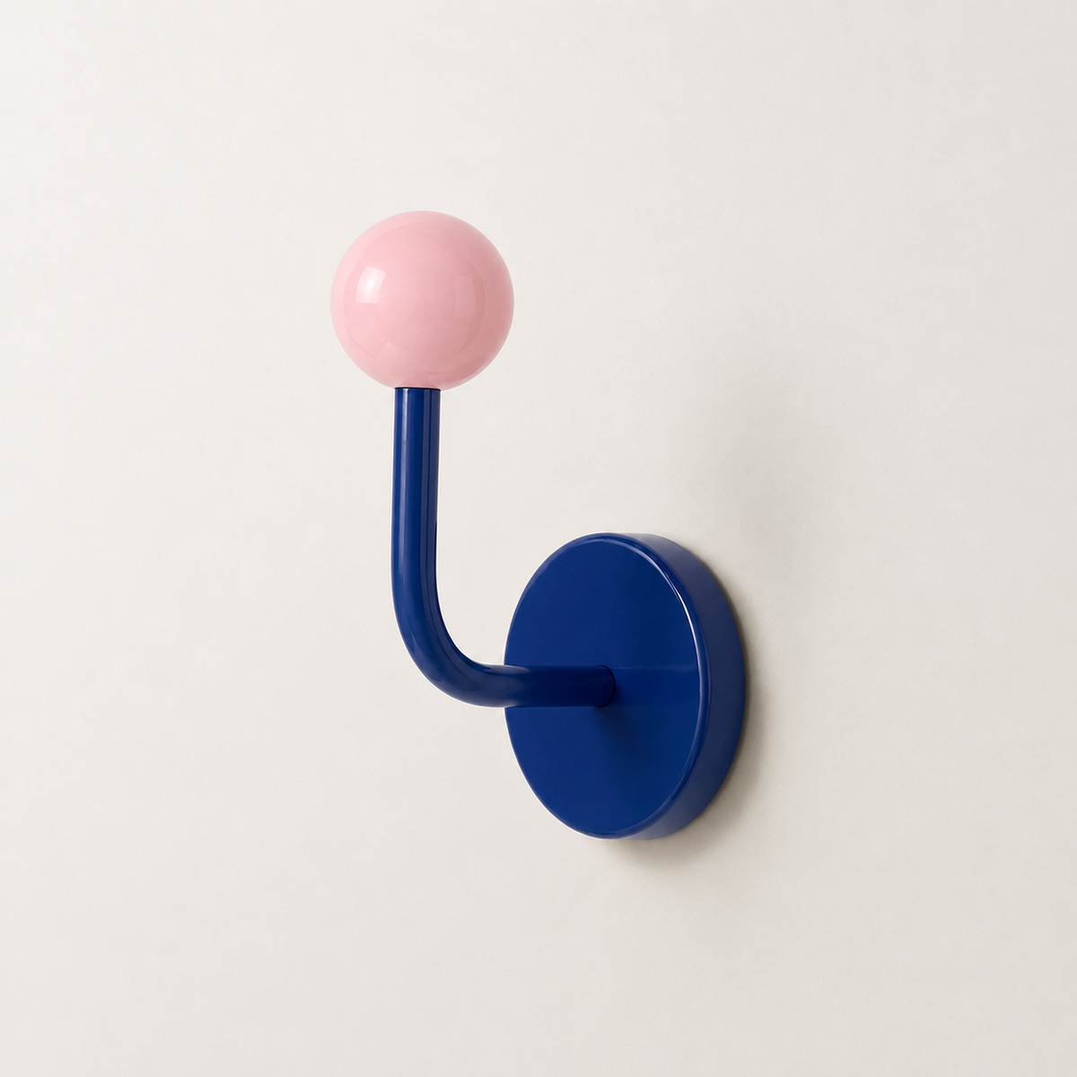 Color Block Magnetic Hook for Bags, Clothes and Hats: Yellow and Blue
