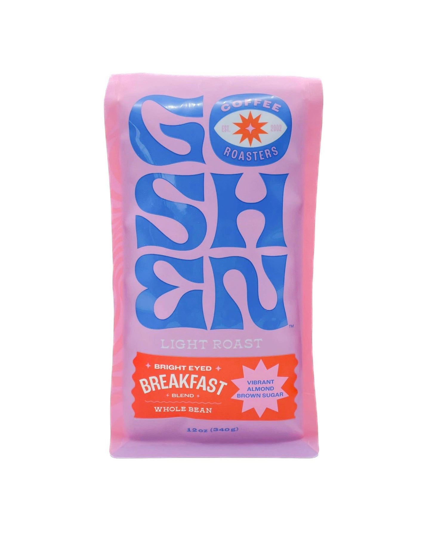 Bright Eyed Breakfast Light Roast Coffee Whole Bean, Ground: Whole Bean / 12 oz