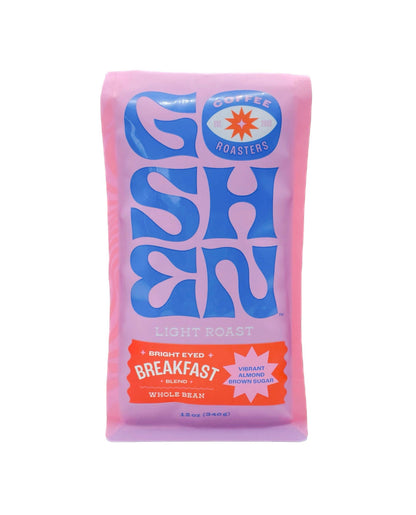 Bright Eyed Breakfast Light Roast Coffee Whole Bean, Ground: Whole Bean / 12 oz