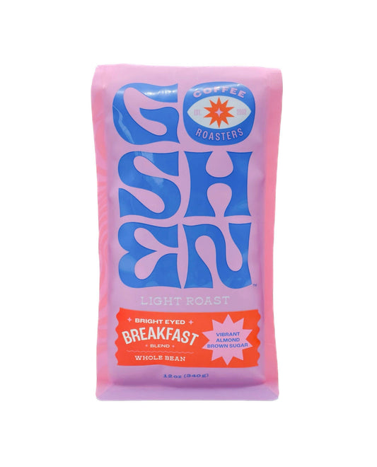 Bright Eyed Breakfast Light Roast Coffee Whole Bean, Ground: Whole Bean / 12 oz