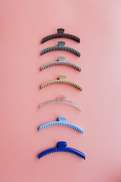 SHINY ORIGINAL HOLD EVERYTHING CLAW ( 22  COLORS): BABY BLUE