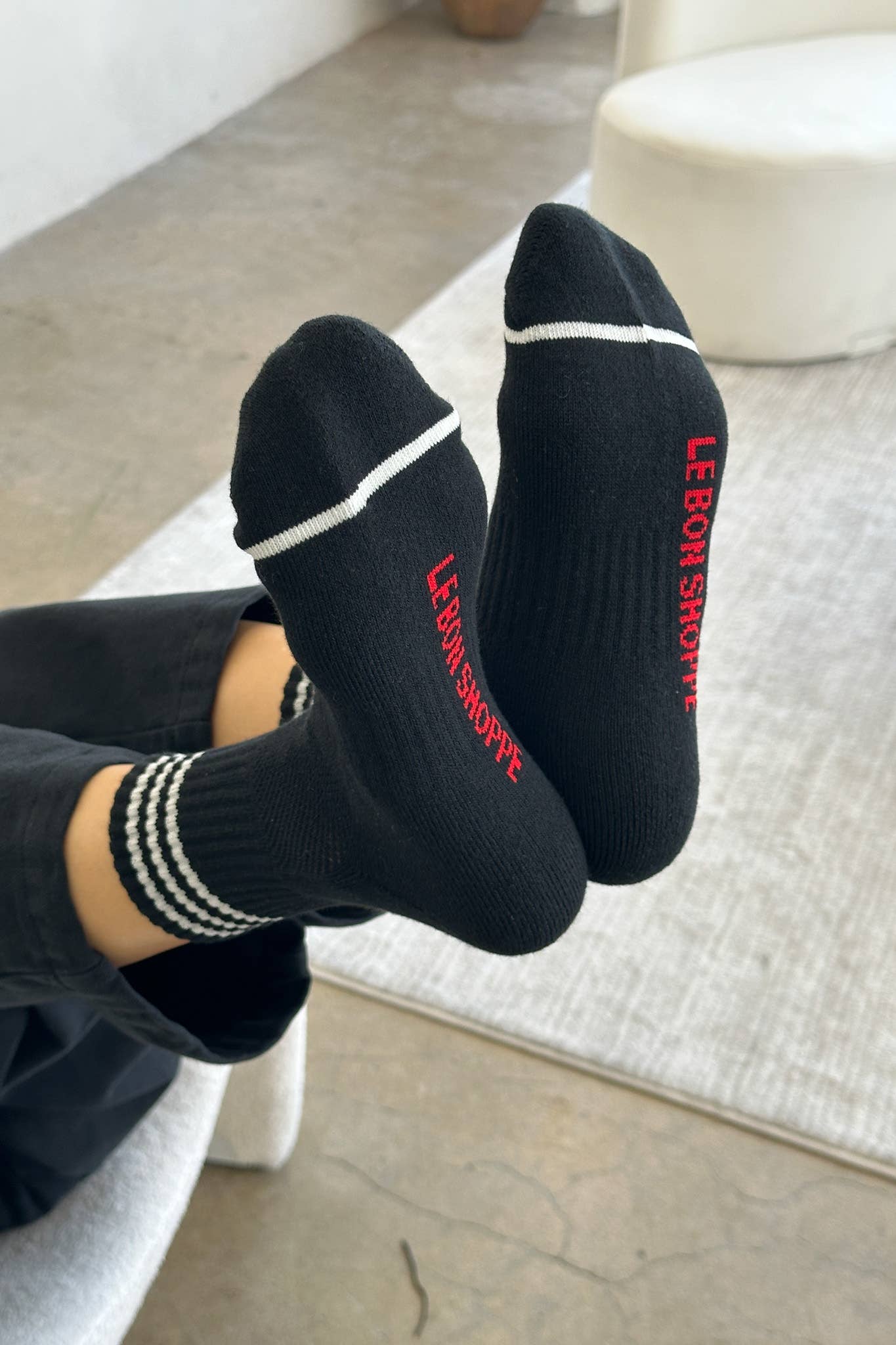 Girlfriend Socks: Grey