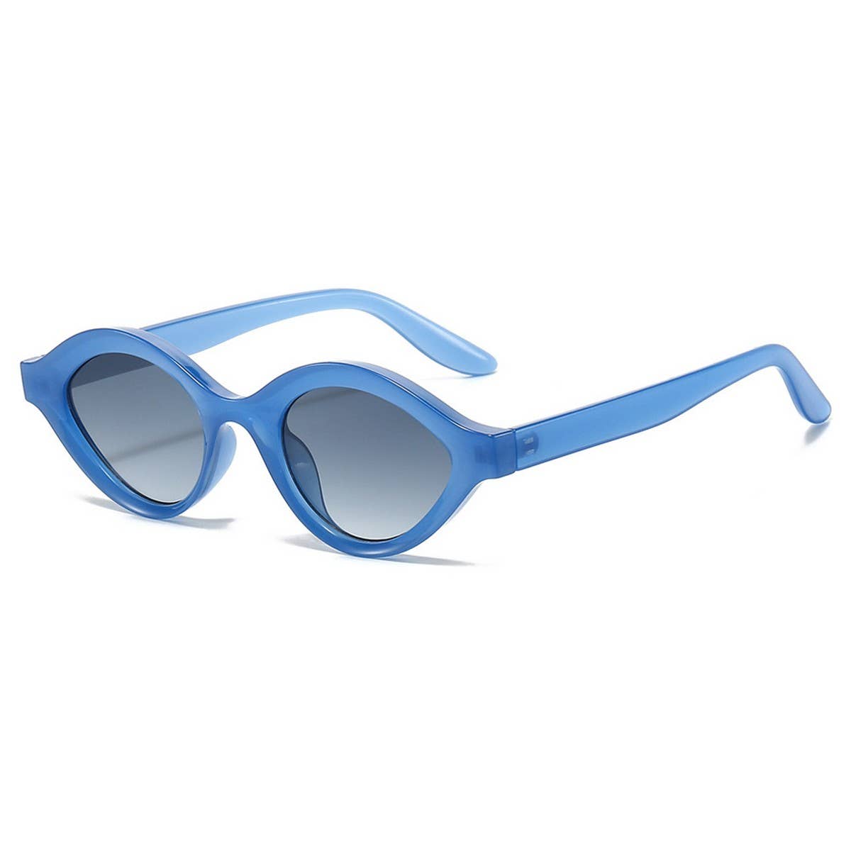 2024 NEW FASHION SMALL OVAL FRAME SUNGLASSES_CWASG0528: Blue / (OS) 2