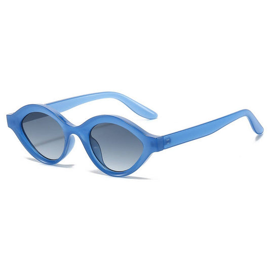2024 NEW FASHION SMALL OVAL FRAME SUNGLASSES_CWASG0528: Blue / (OS) 2