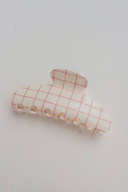 AMERICA'S SWEETHEART CLAW (2 PATTERNS): RED STRIPED