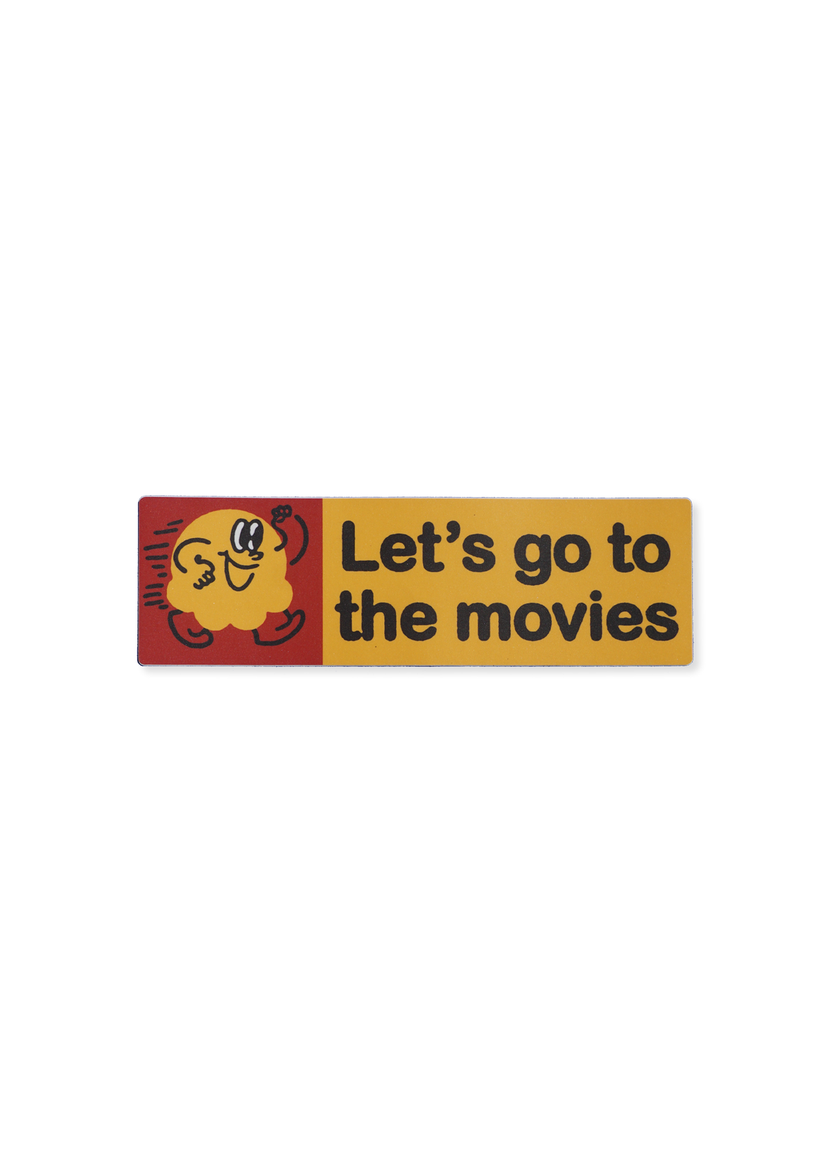 Let's Go To The Movies Sticker