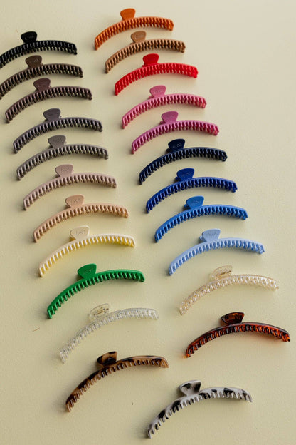 SHINY ORIGINAL HOLD EVERYTHING CLAW ( 22  COLORS): EMERALD GREEN