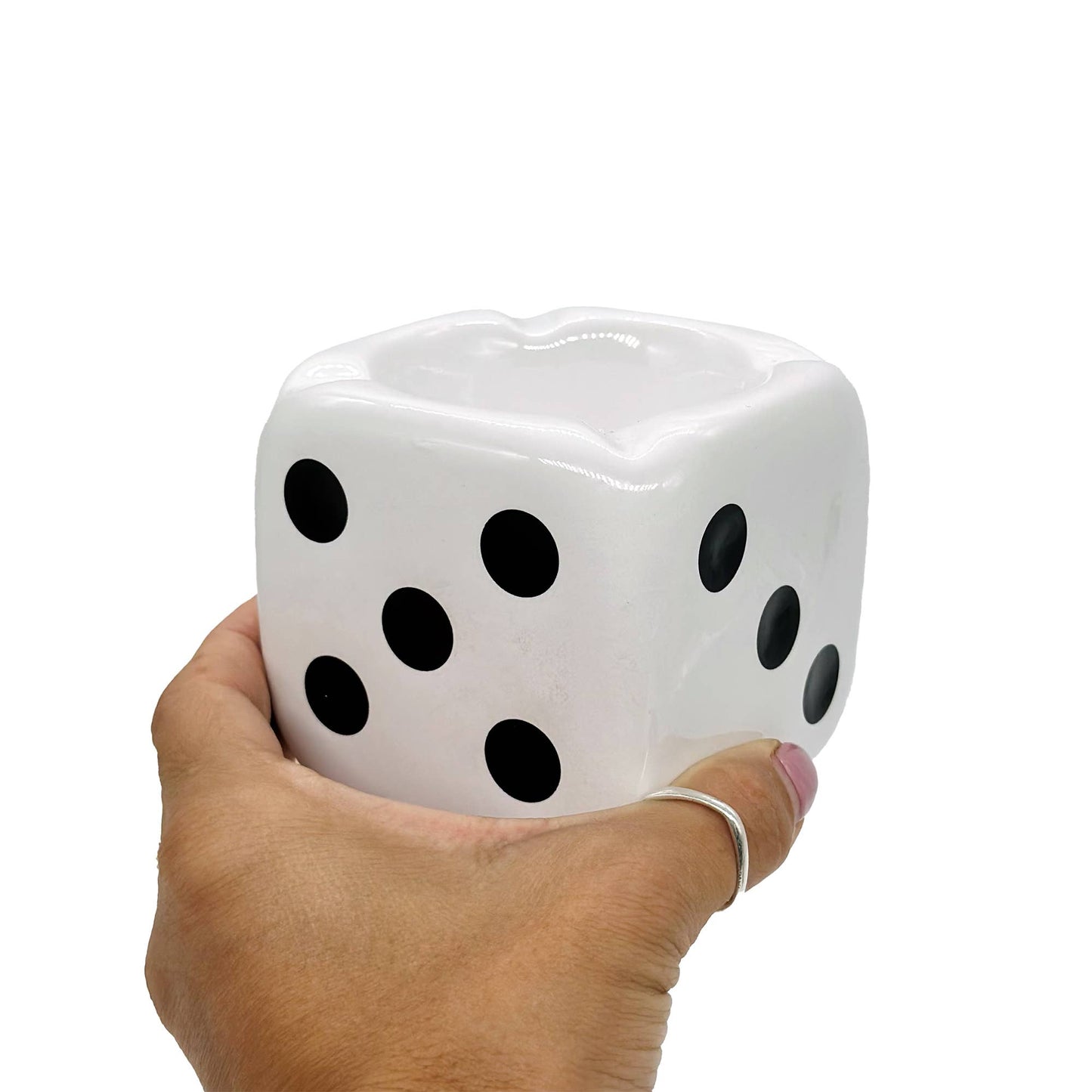 Dice Trinket Holder – Fun Ashtray or Catchall Dish