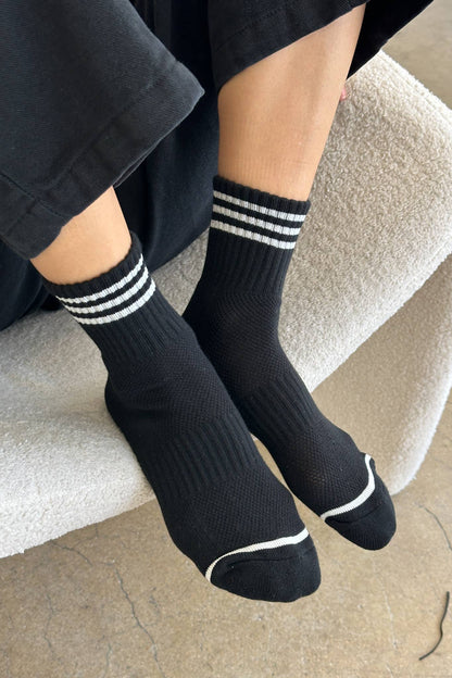 Girlfriend Socks: Grey