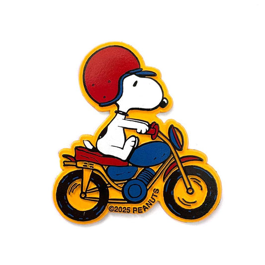 3P4 x Peanuts® - Snoopy Motorcycle Classic Fridge Magnet
