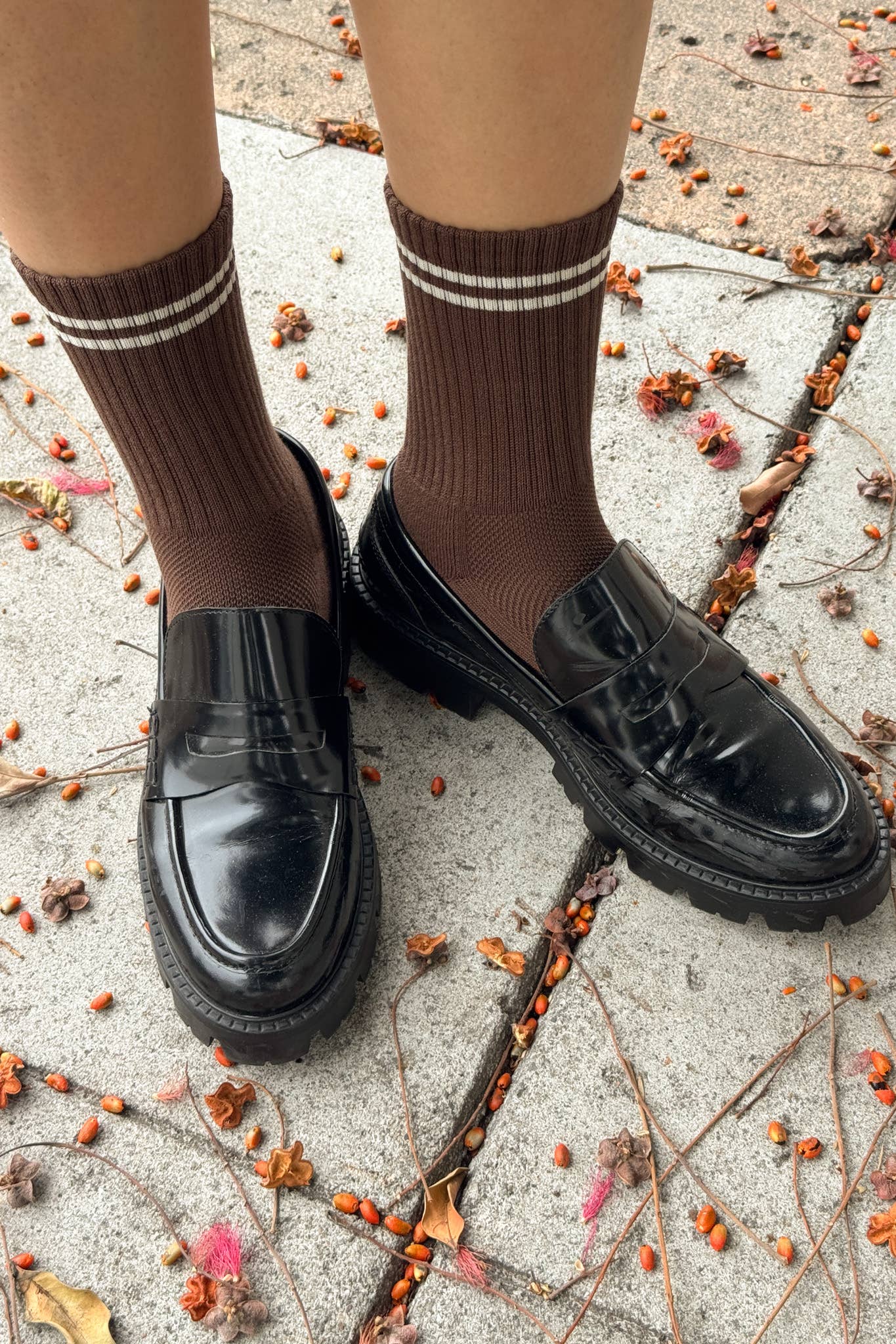 Boyfriend Socks: Powder Blue