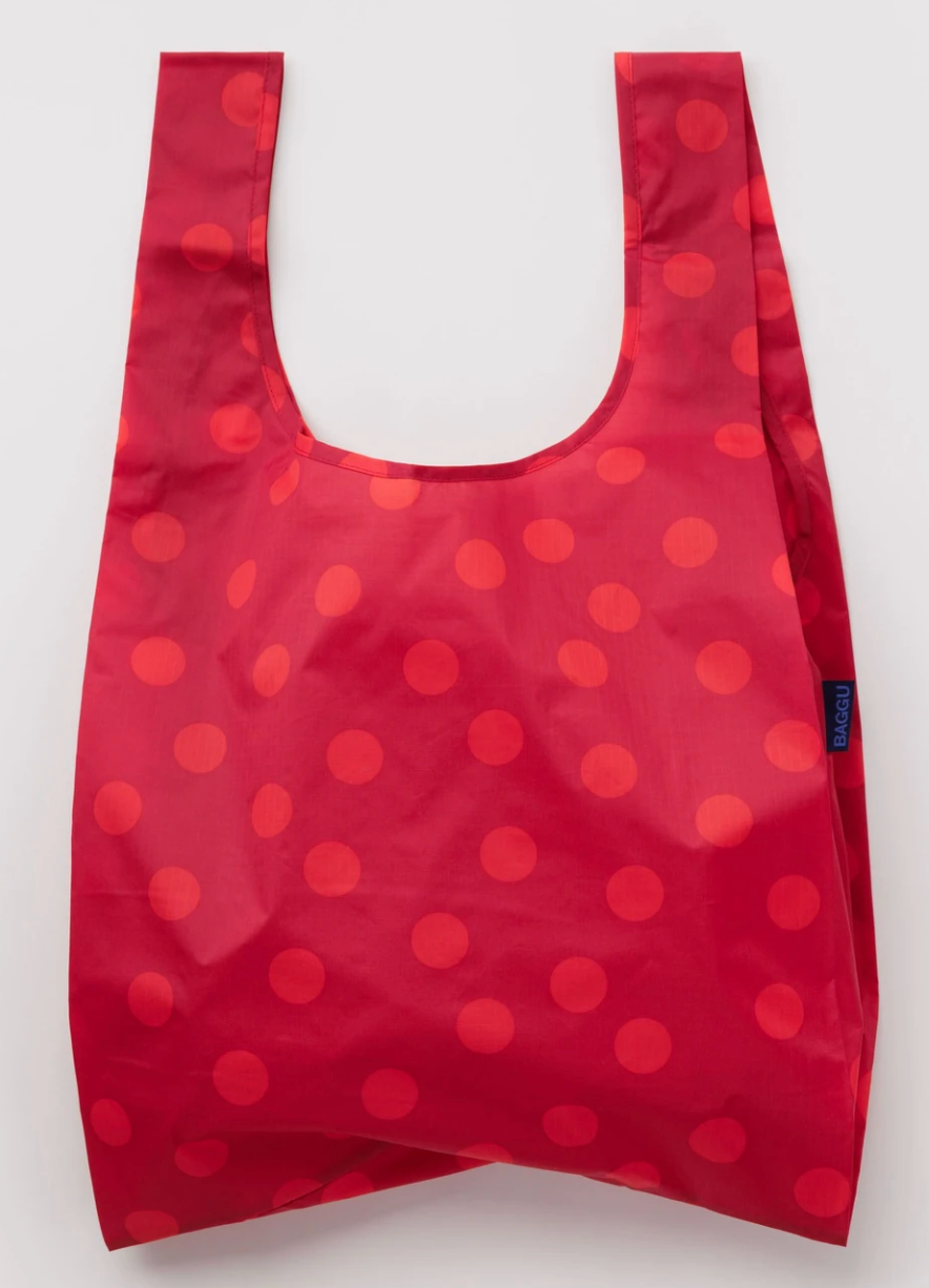 Standard Baggu - Red Polka Dot