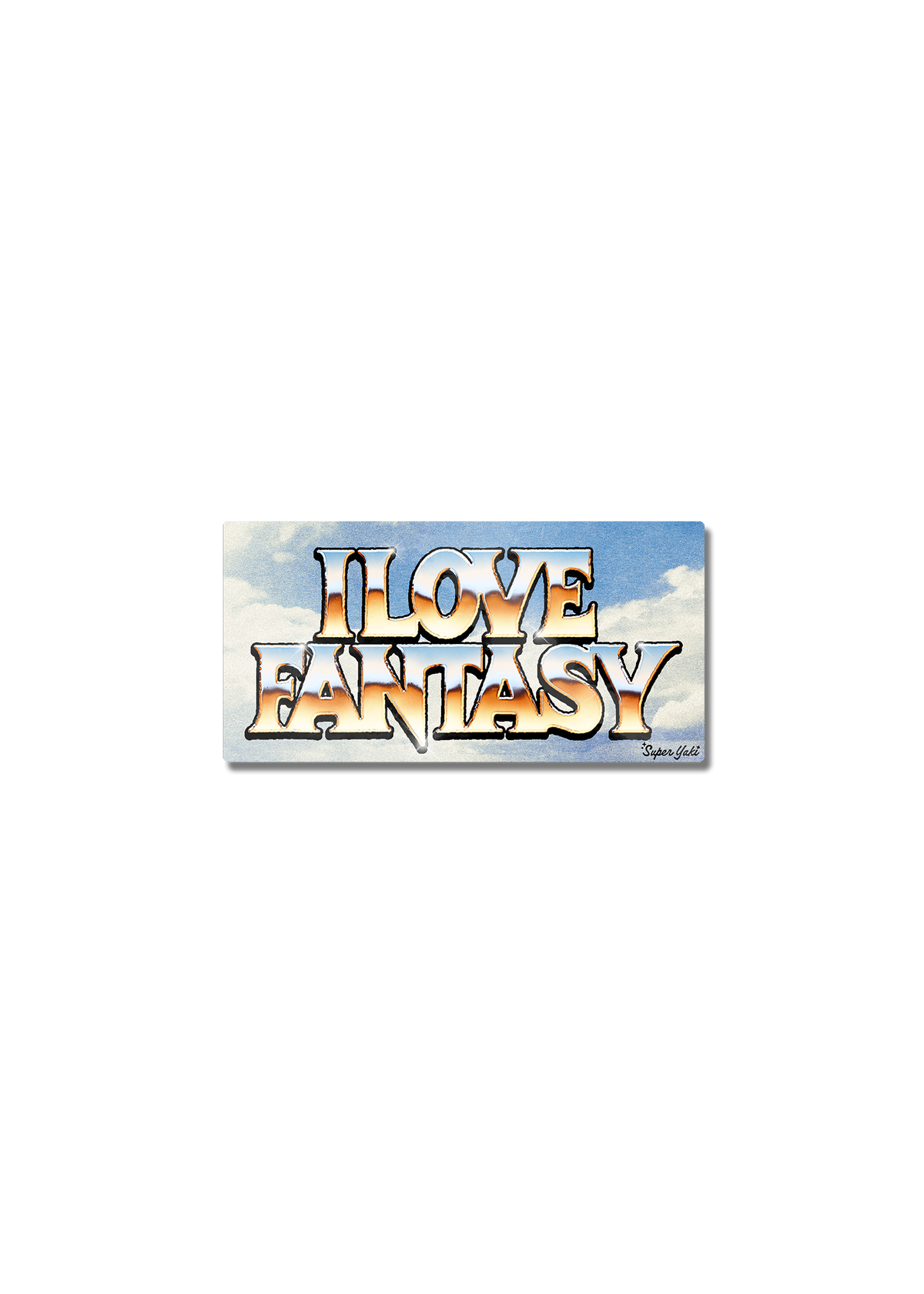I Love Fantasy Sticker
