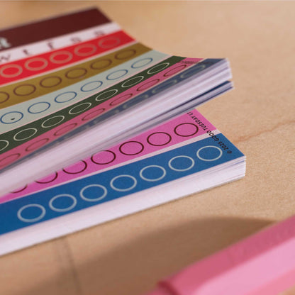 Weekly Habit Tracker Pad | Work Hard, Play Nice | A6