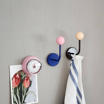 Color Block Magnetic Hook for Bags, Clothes and Hats: Blue and Pink