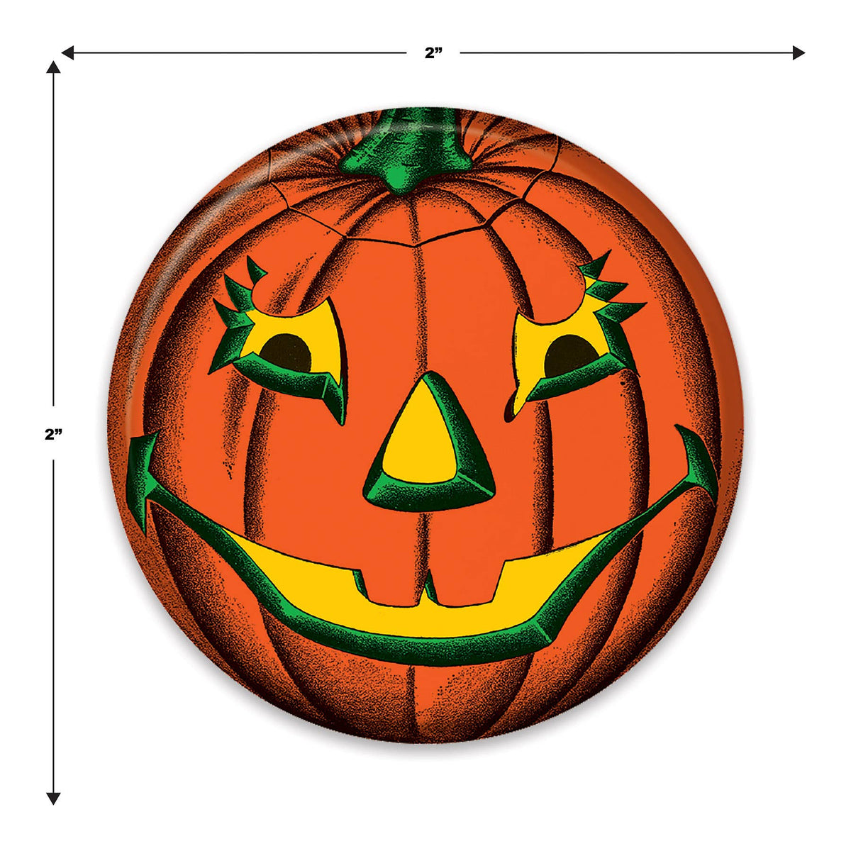 Vintage Halloween Goblin 2" Button