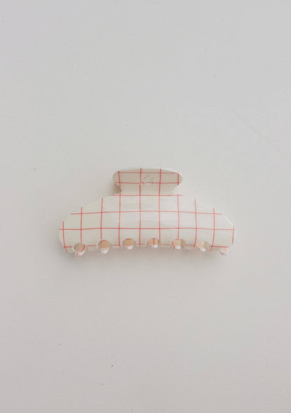 AMERICA'S SWEETHEART CLAW (2 PATTERNS): RED STRIPED