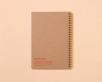 Pickles A5 Letterpress Spiral Notebook Fathers Day Gift Mothers Day